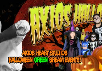 Axios Halloween Green Scream Event.